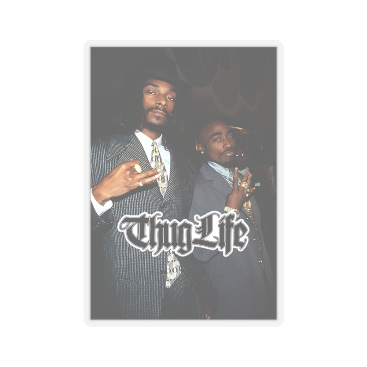 Snoop Thug Life Rap Sticker