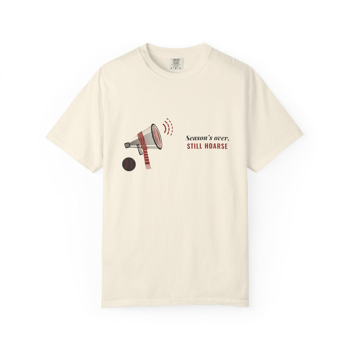 Baseball Mom Shirt, Seasons Over Still Hoarse Tee, Baseball Mom Gift, Sports Mom T-Shirt for Women, Christmas Gift