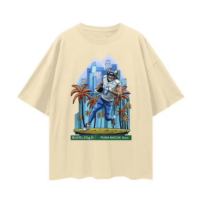 Vintage/Y2K Rams Puka Nacua Downtown Rookie Oversized T Shirt
