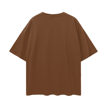Religious "Jesus Saves – The Lion & The Lamb" Graphic Oversized T Shirt