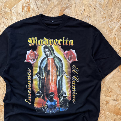 La Virgencita/Virgen Mary Oversized Vintage T Shirt