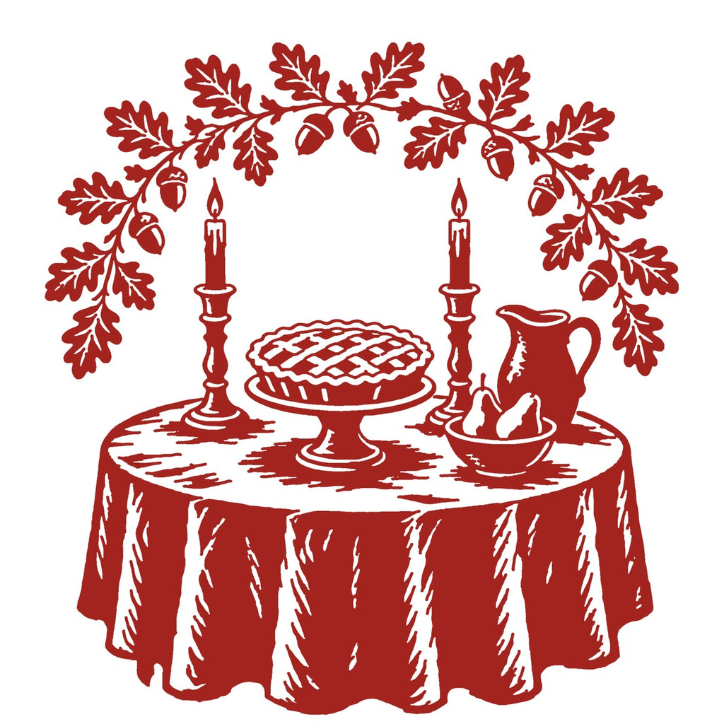 Set the Table Like You Mean It tea towel - print file garland table