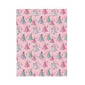 Pink Tinsel Christmas Blanket - 01 hero front