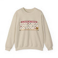 24 Days of Coffee sweatshirt, Sand, front view