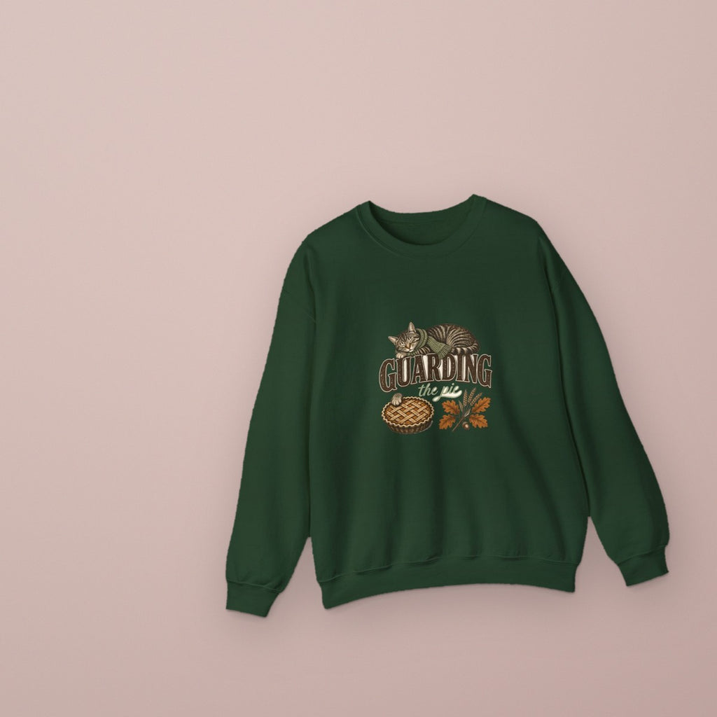 Guarding the Pie sweatshirt, Forest Green