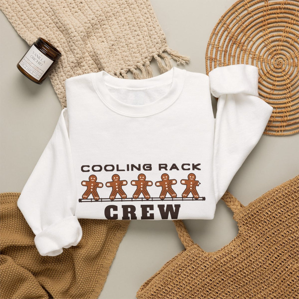 Cooling Rack Crew gingerbread sweatshirt