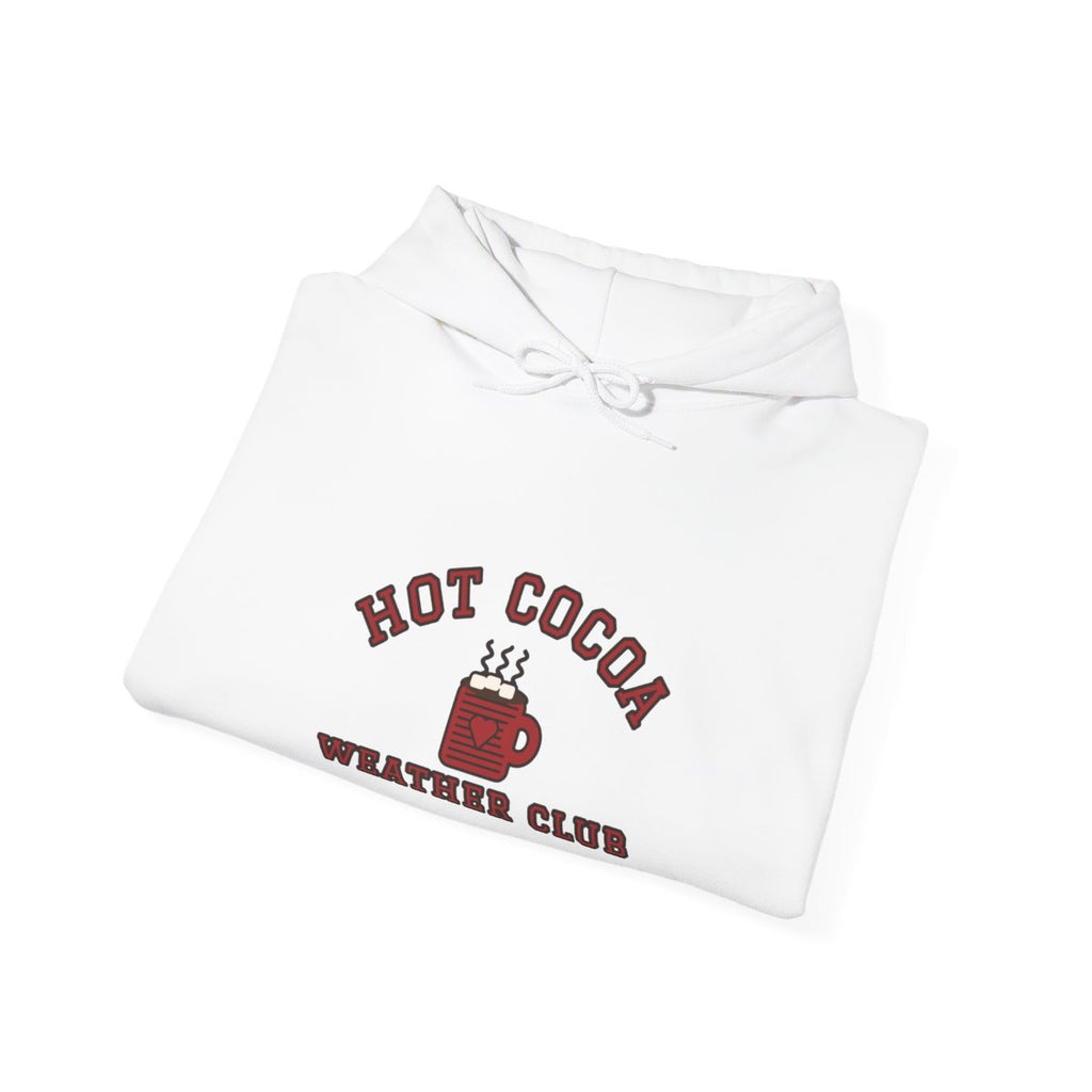 Hot Cocoa Weather Club hoodie