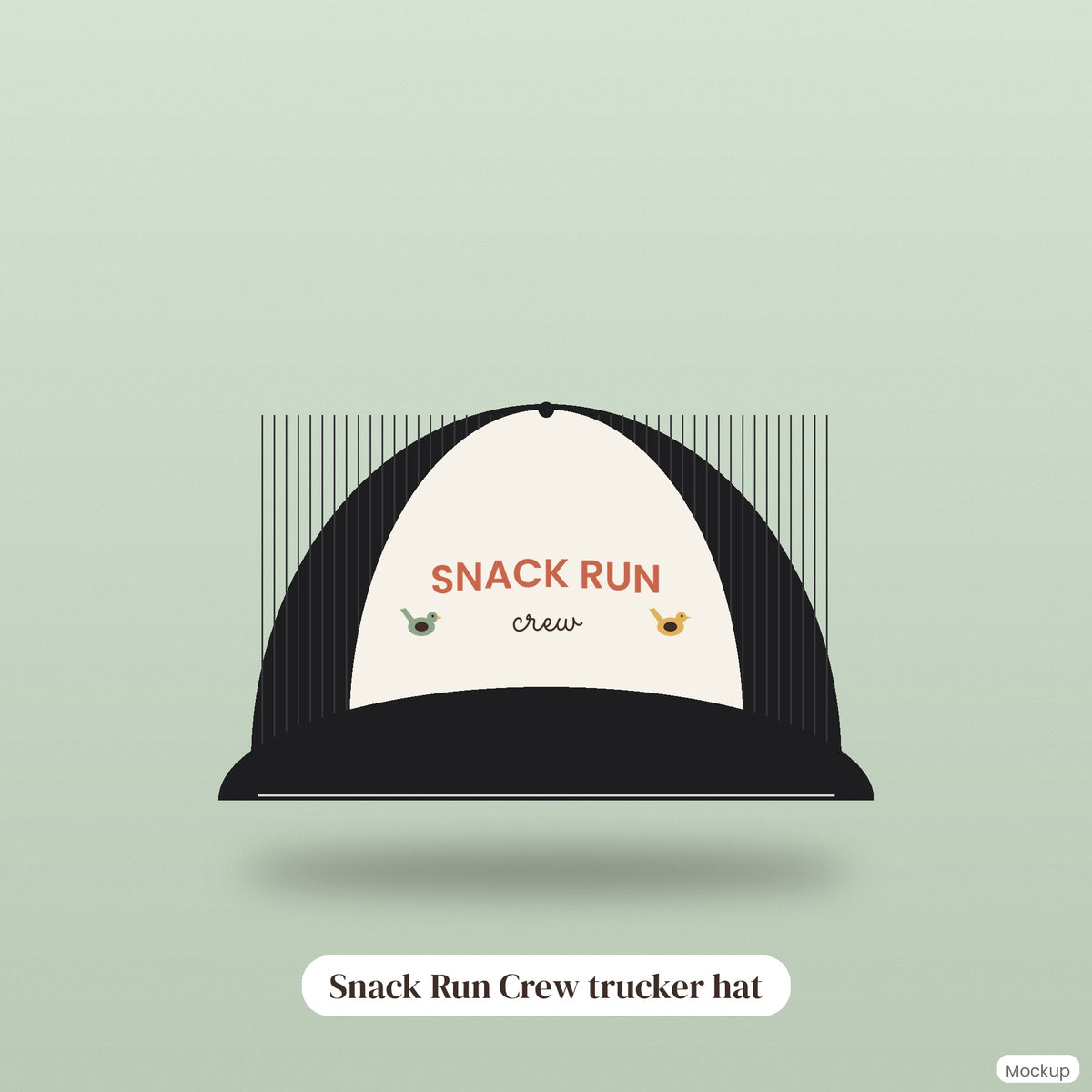 Snack Run Crew Trucker Hat - hero