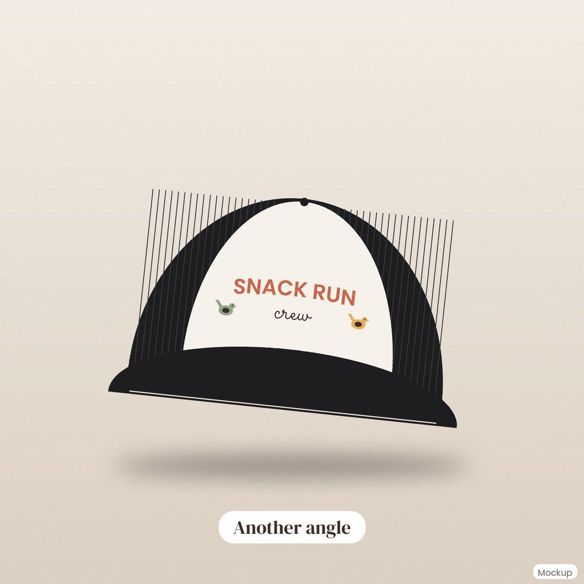 Snack Run Crew Trucker Hat - angle