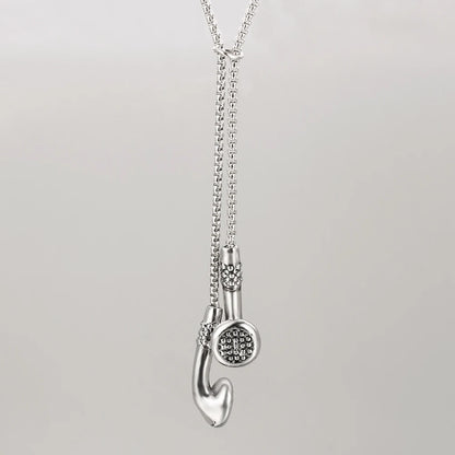 Hip-Hop Music Headphones Earbuds Necklace