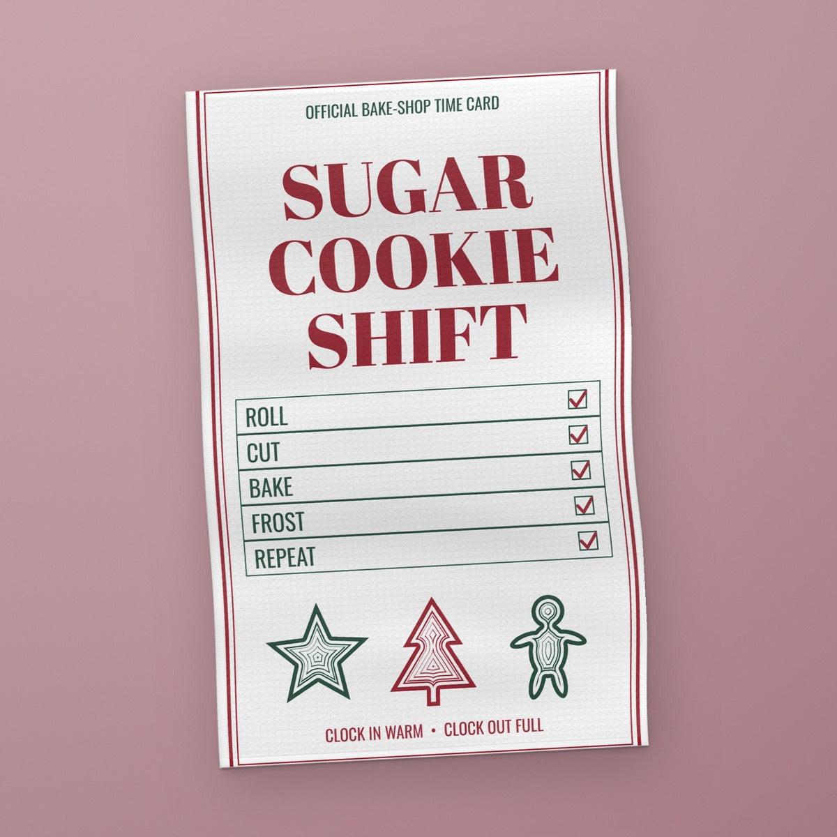 Sugar Cookie Shift Tea Towel