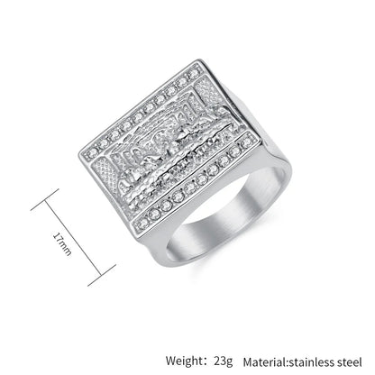 Last Supper Ring Jesus Christ Religious Ring