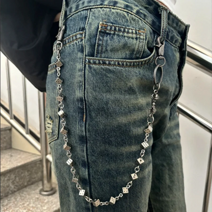Vintage Dice Wallet Chain
