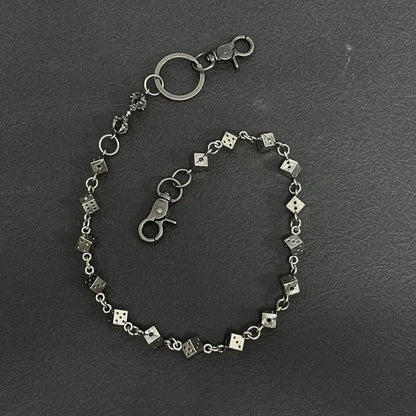 Vintage Dice Wallet Chain