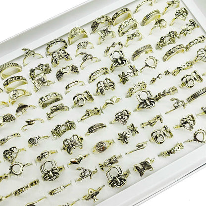 30pcs/Lot Factory Wholesale Alloy Rings