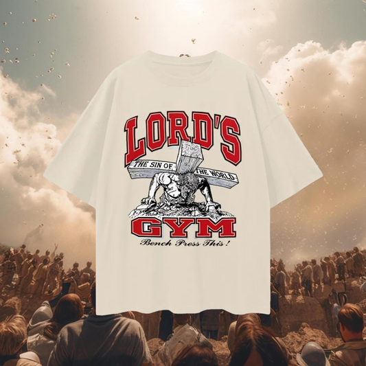 Vintage Like Lord's Gym Oversized T Shirt