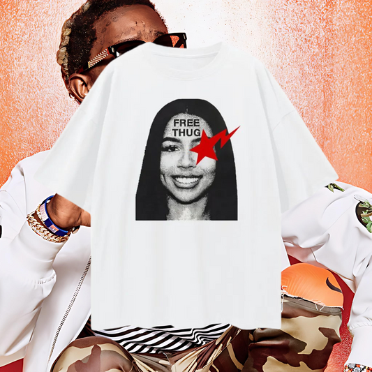 Vintage Like Free Thug Mariah Oversized T Shirt