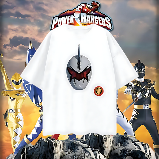 Vintage Like Dino Thunder Power Rangers Mask T Shirt
