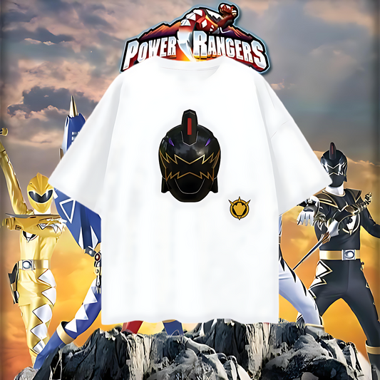 Vintage Like Dino Thunder Power Rangers Mask T Shirt