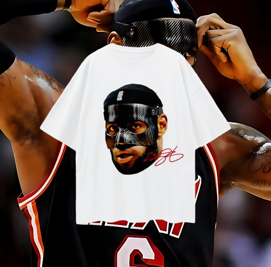 Vintage Like Lebron Mask Oversized T Shirt