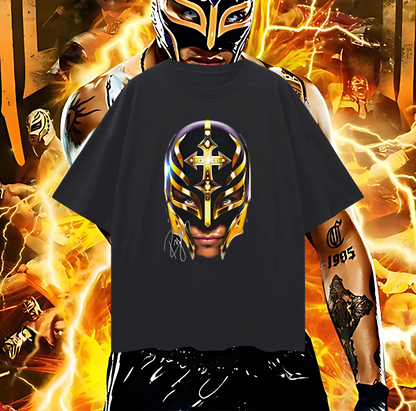 Vintage Like Rey Mysterio Graphic Oversized T Shirt