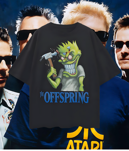 Vintage Like Offspring Hammer Oversized T Shirt