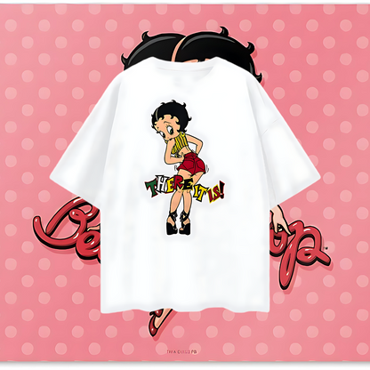 Vintage Like Betty Boop There It Is Oversized T Shirt