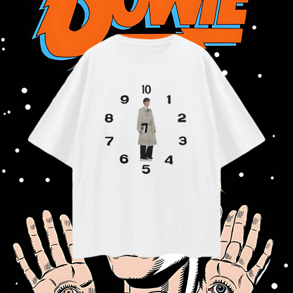 Vintage Like David Bowie Milk Oversized T Shirt