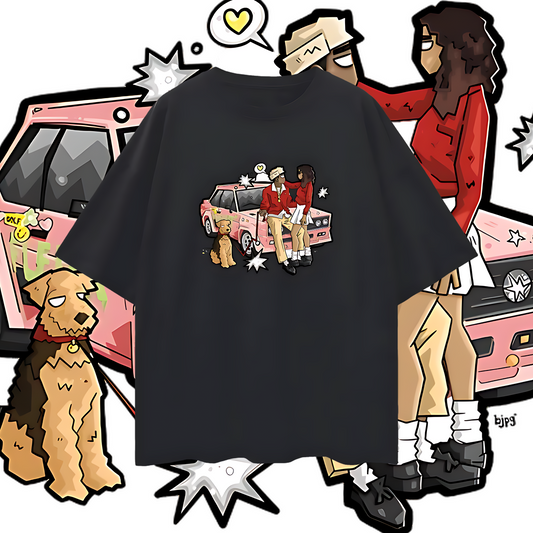Vintage Like Call Me If You Get Lost Tyler Graphic Oversized T Shirt