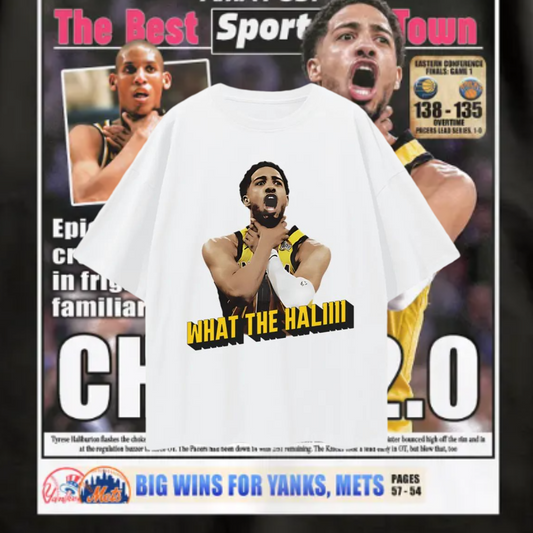 Tyrese Haliburton What The Hali Pacers Choke 90s Y2K Vintage Like Graphic Oversized T Shirt