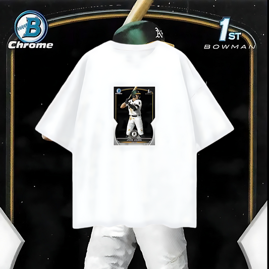 Jacob Wilson Athletics 1st Bowman T Shirt Vintage Like Graphic Oversized T Shirt