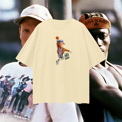 White Men Can't Jump 90s Vintage Like Graphic Oversized T Shirt