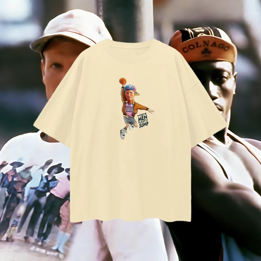 White Men Can't Jump 90s Vintage Like Graphic Oversized T Shirt
