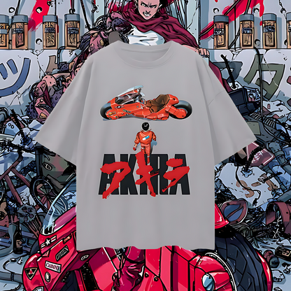 1988 Akira Anime Y2K Vintage Like Graphic Oversized T Shirt