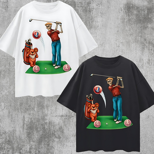 Vintage/Y2K Grateful Dead Golfing Oversized T Shirt