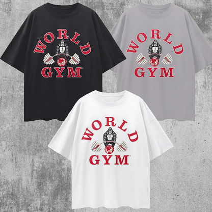 Vintage/Y2K Worlds Gym Gorilla Graphic T Shirt