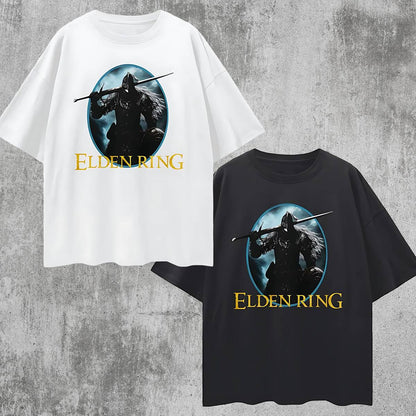 Vintage/Y2K Elden Ring Video Game Graphic T Shirt