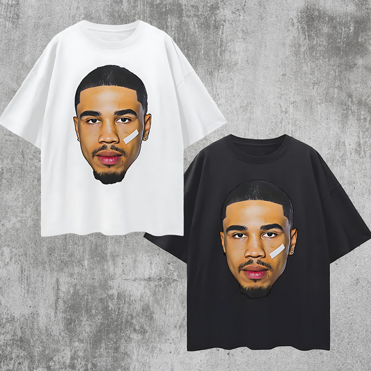 Vintage/Y2K Jason Tatum Big Face Graphic T Shirt
