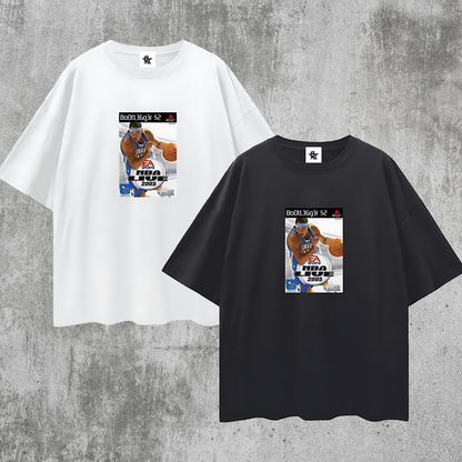 Vintage/Y2K PS2 Nba Live 2005 Bootlegger Oversized T Shirt