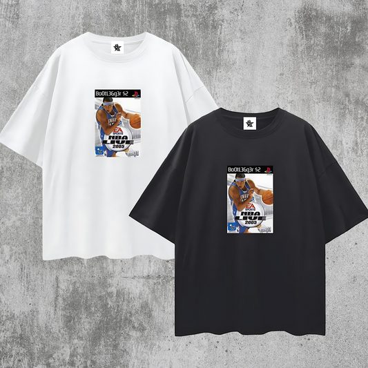 Vintage/Y2K PS2 Nba Live 2005 Bootlegger Oversized T Shirt