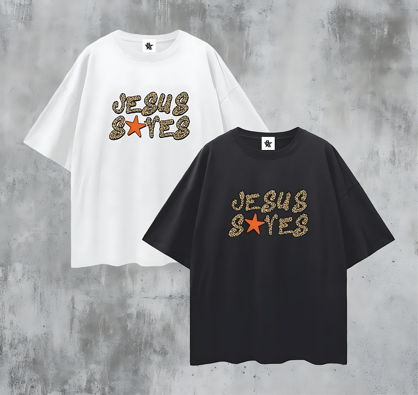 Vintage/Y2K Religious Jesus Saves Oversized T Shirt