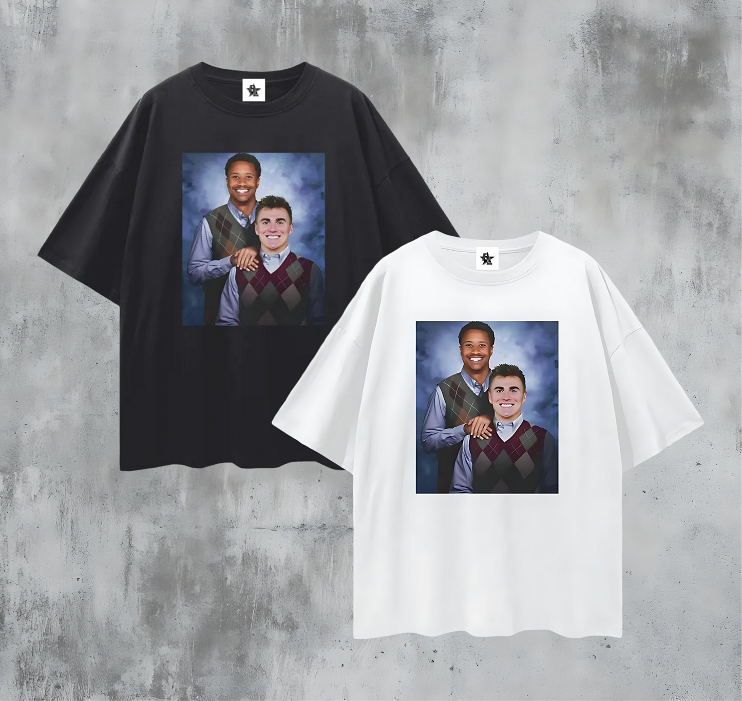 Vintage/Y2K Bo Nix Step Brothers Oversized T Shirt