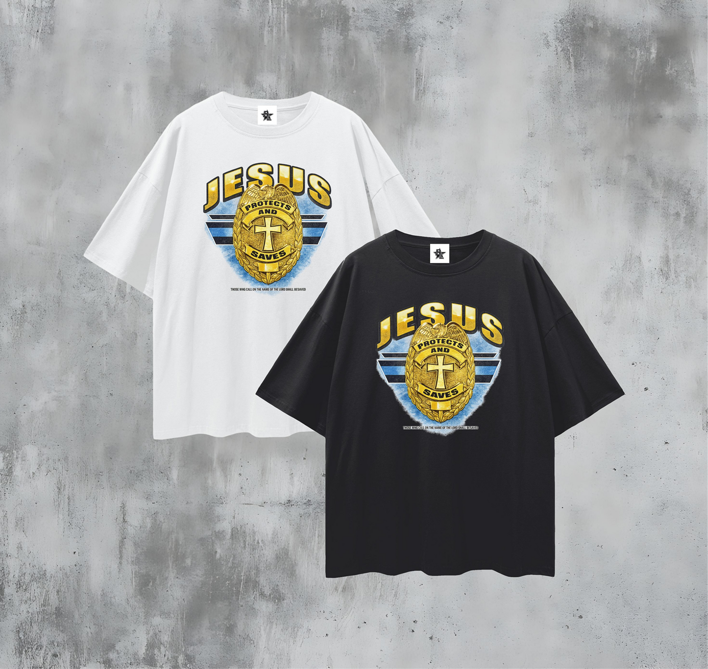 Vintage Jesus Faith Graphic Oversized T-Shirt | Christian Faith Graphic Unisex