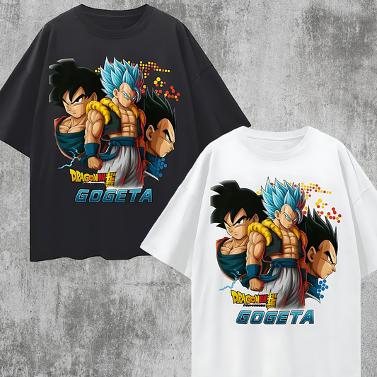 Vintage/Y2K Dragon Ball Z Gogeta Anime Oversized T Shirt