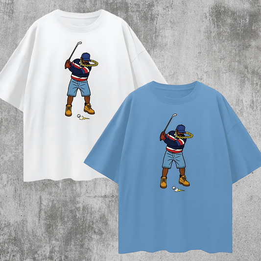 Vintage/Y2K Swingman Golf Streetwear Oversized T Shirt
