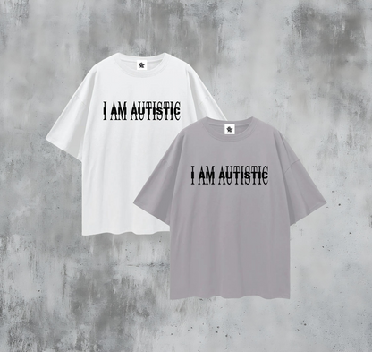Funny I Am Autistic Carti Oversized T Shirt