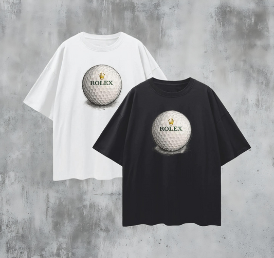 Vintage/Y2K Luxury Golf Ball Graphic T Shirt