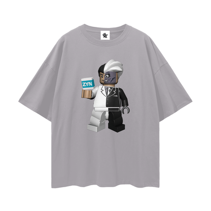 Vintage/Y2K Lego Batman Two-Face Zyn Can Funny Oversized T Shirt