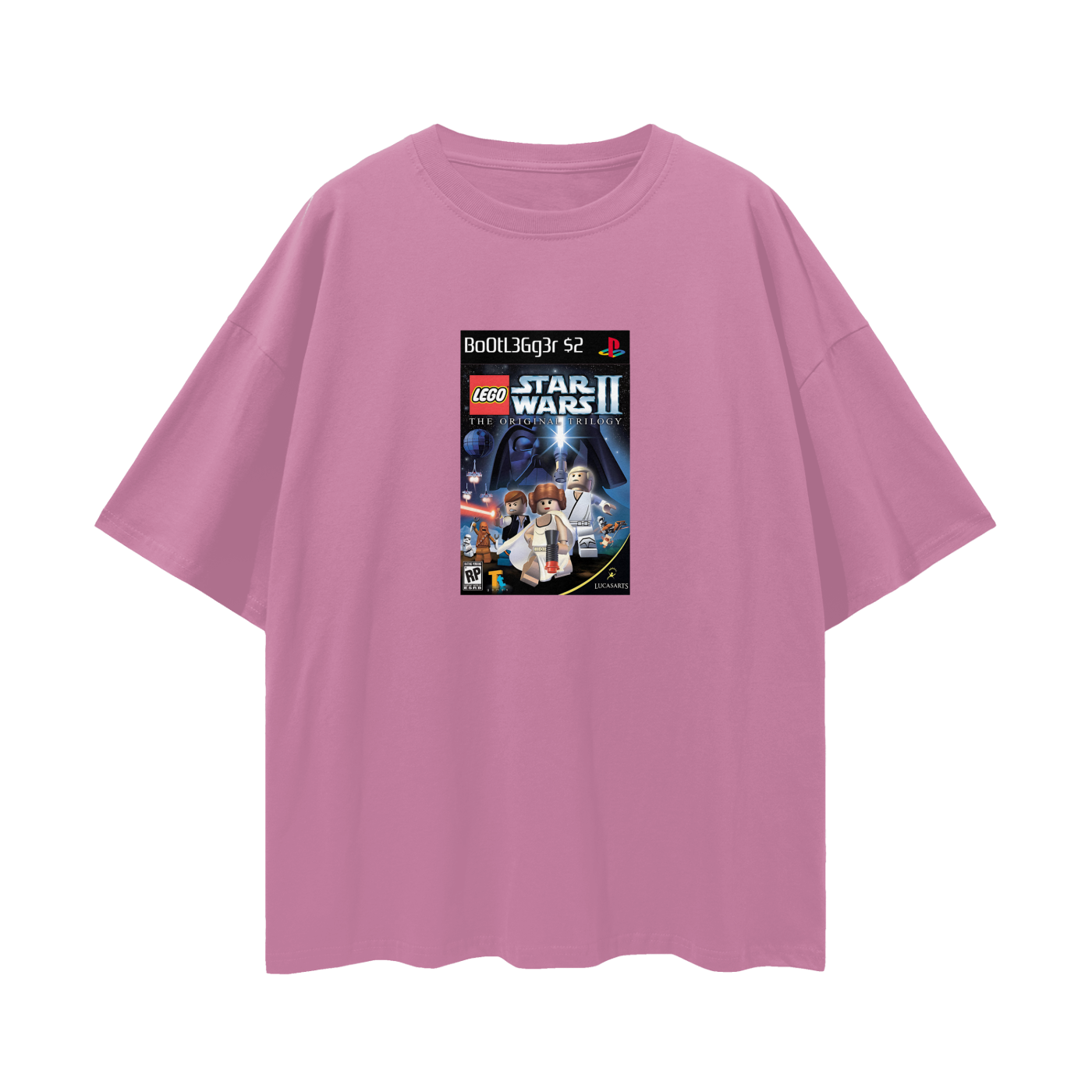 PlayStation 2 Lego Star Wars PS2 Video Game Disc Tee