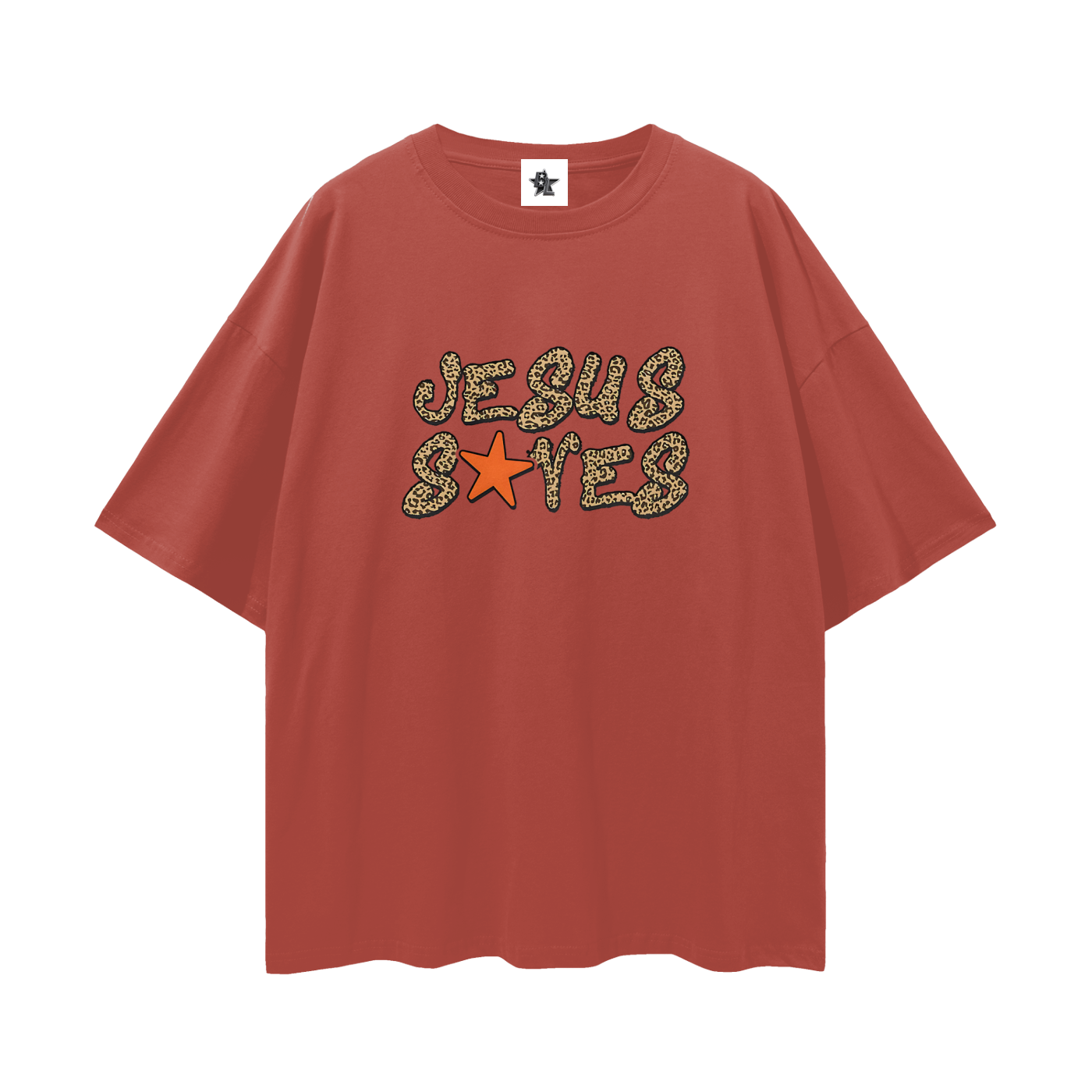 Vintage/Y2K Religious Jesus Saves Oversized T Shirt